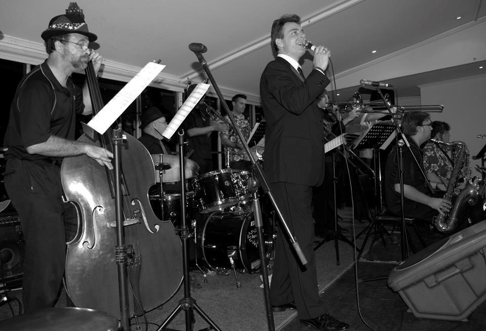 Performing with swing legend John Morrison