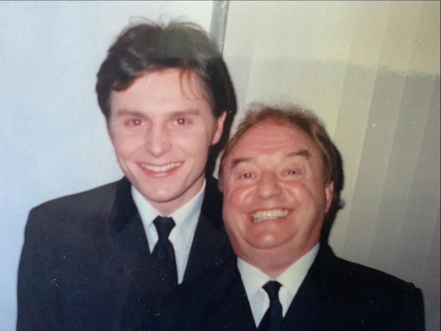 Touring with Gerry Marsden 1996